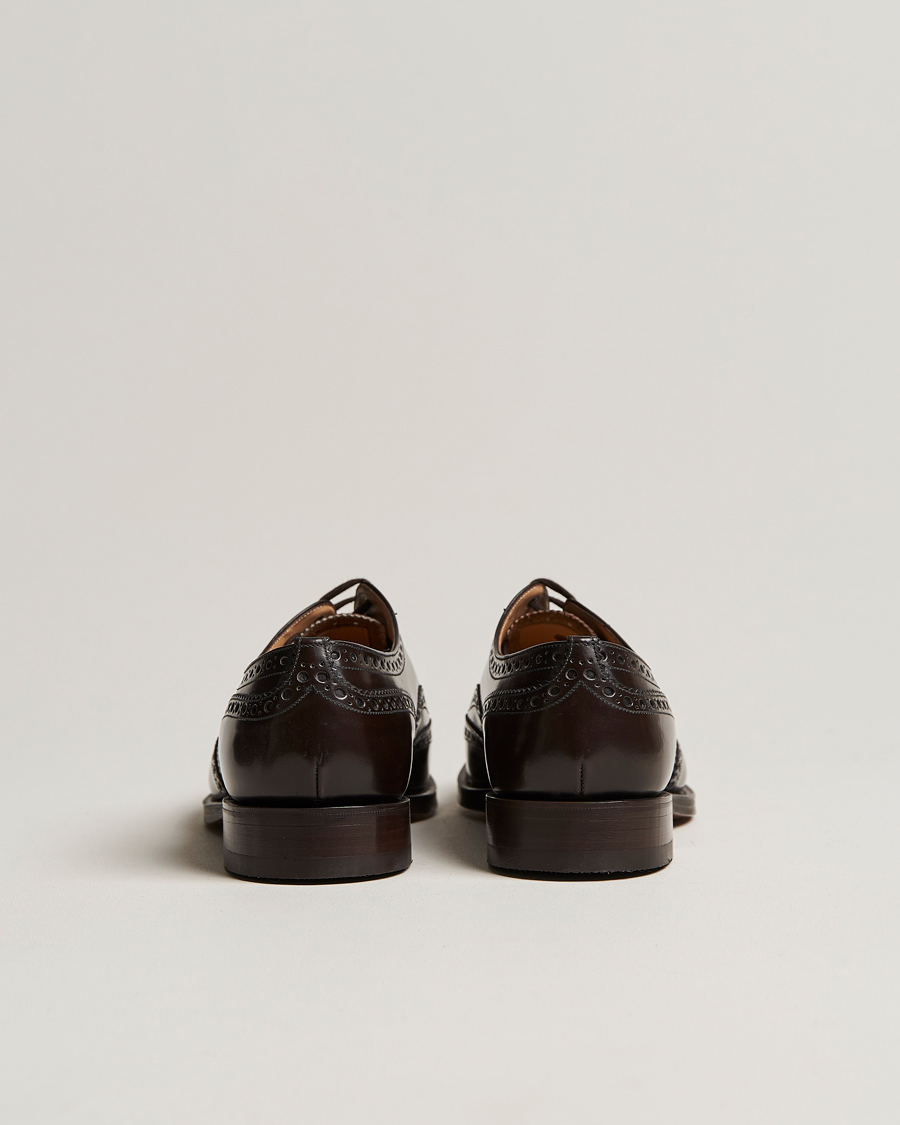 Homme | Church's Burwood Polished Binder Brogue Light Ebony | Church's | Burwood Polished Binder Brogue Light Ebony