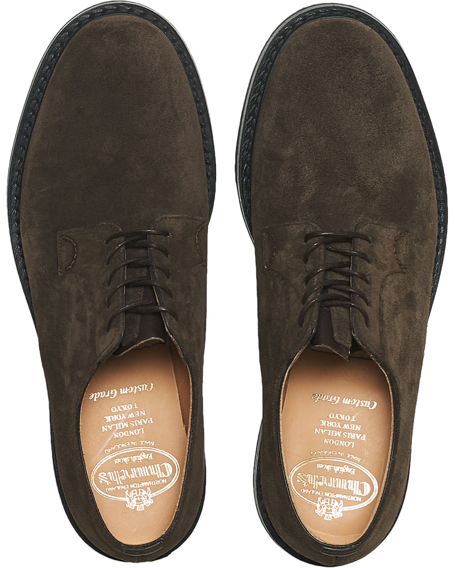 Homme | Church's Shannon Suede Derby Brown | Church's | Shannon Suede Derby Brown