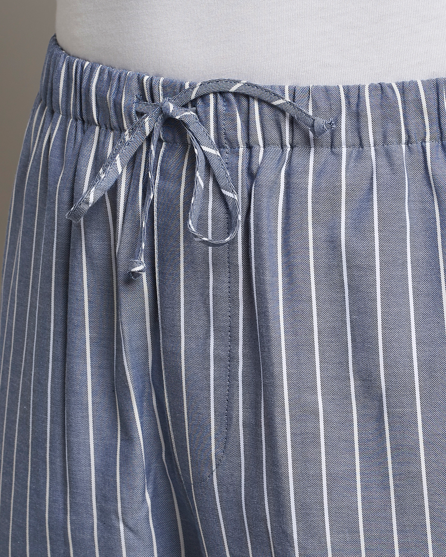 Heren | | Nufferton | Uno Mini Stripe Pyjama Set Navy/White