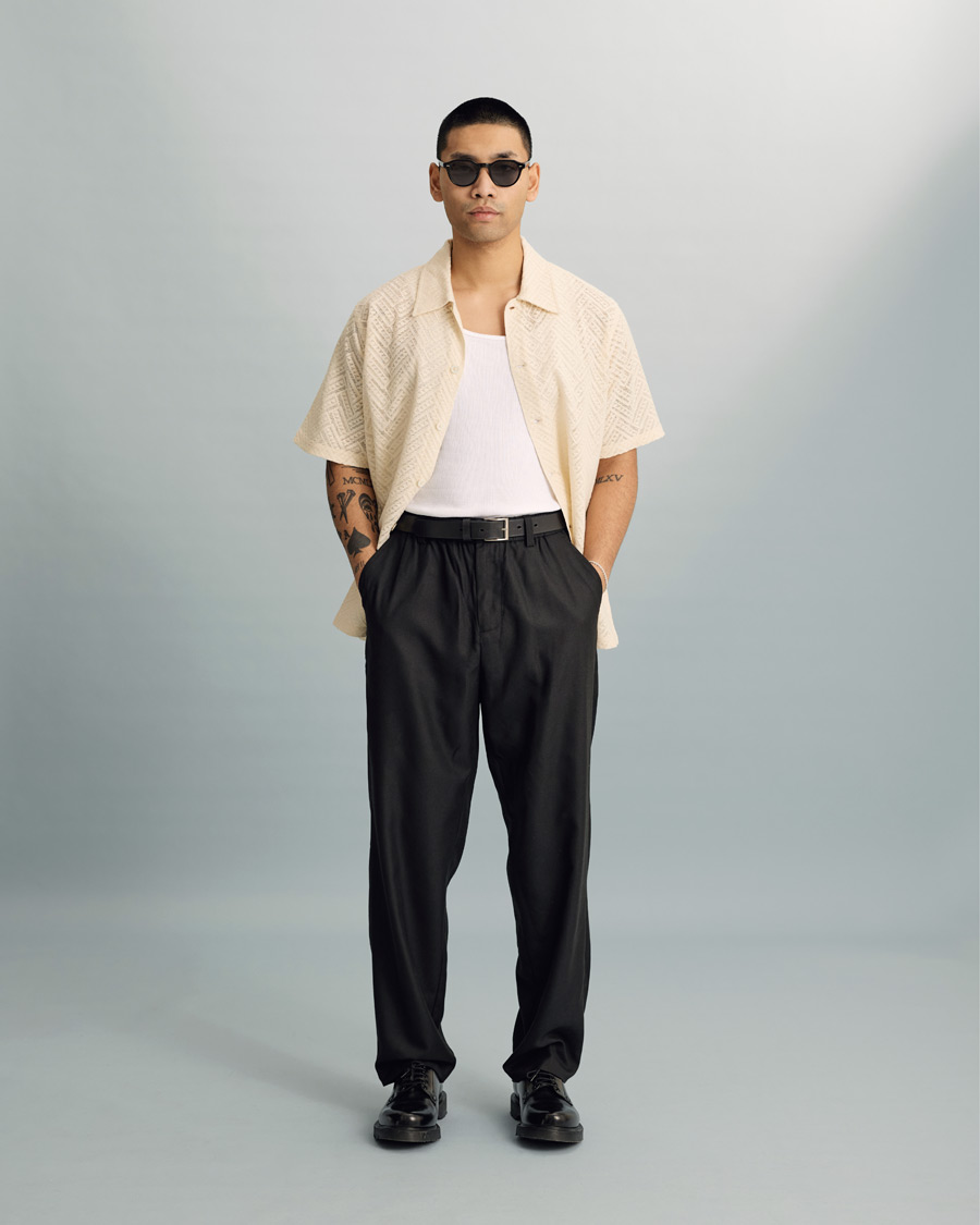 Homme | Pantalons | Samsøe Samsøe | Samsøe & Samsøe Harald Trousers Black