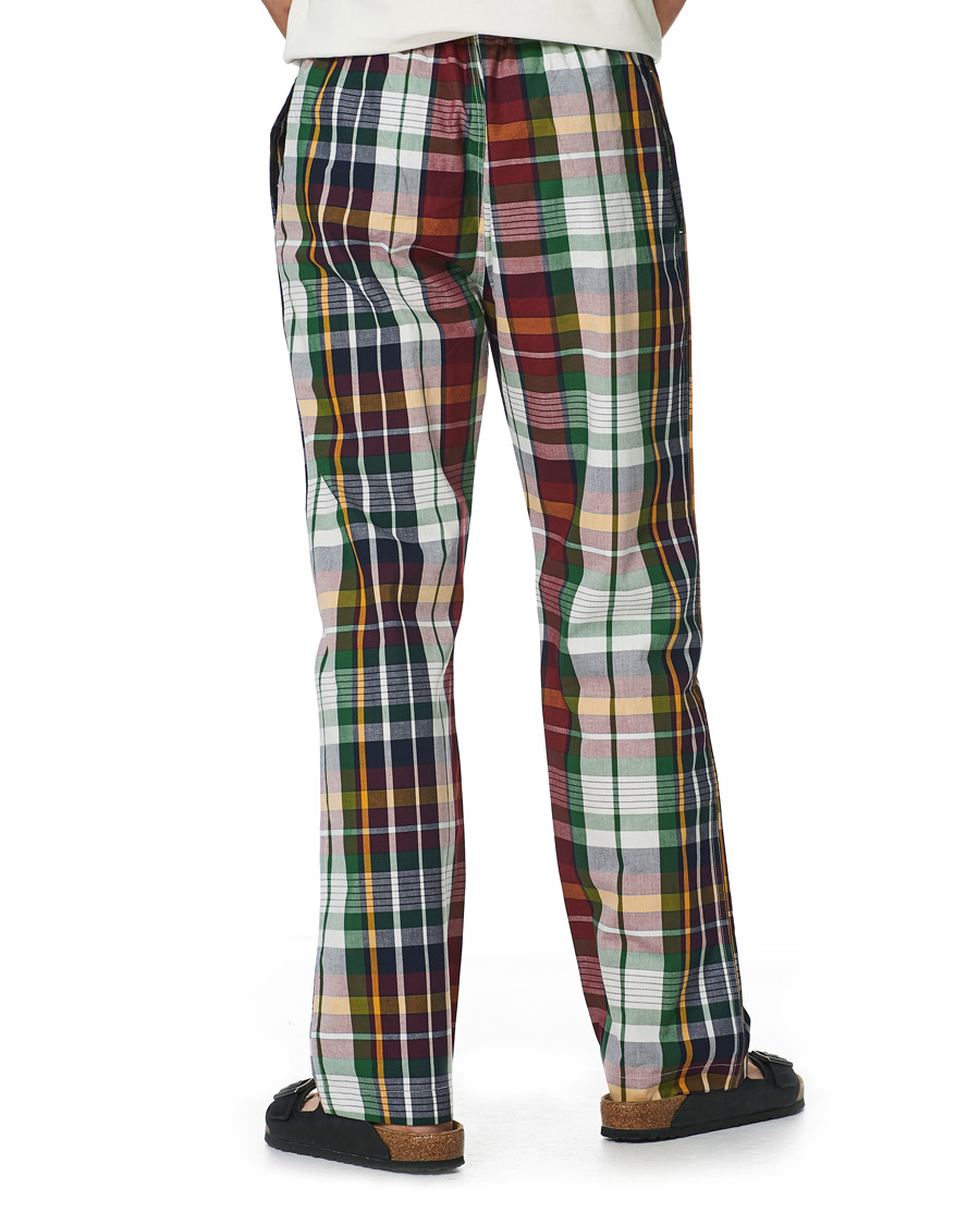 Homme | Peignoirs Et Pyjamas | GANT | Tartan Flannel Pyjama Set Evening Blue