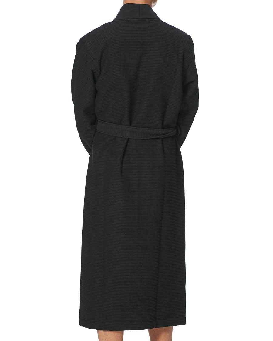 Homme | Peignoirs Et Pyjamas | BOSS BLACK | BOSS Waffle Kimono Black