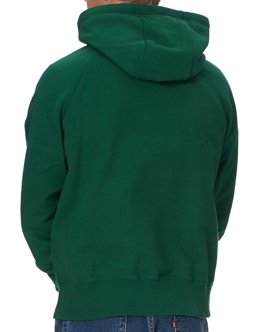 Homme | Pulls Et Tricots | Drake's | Hooded Cotton Sweatshirt Green