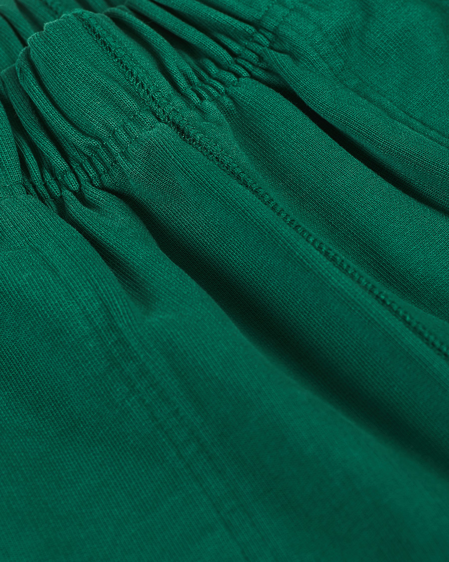 Heren | Broeken | Drake's | Cotton Jogging Bottoms Green