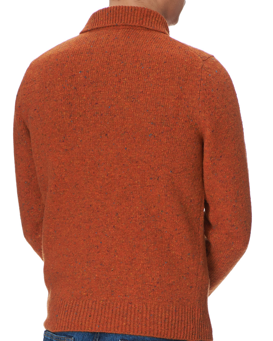 Homme | Pulls Et Tricots | Drake's | Merino Integral Collar Firefly