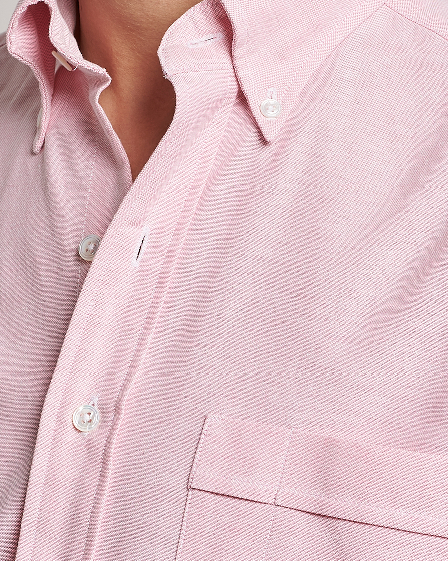 Homme | Chemises | Drake's | Button Down Oxford Shirt Pink