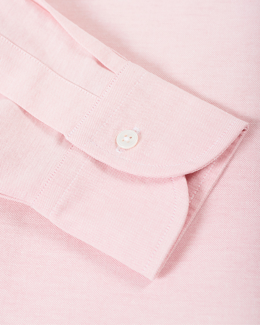 Homme | Chemises | Drake's | Button Down Oxford Shirt Pink
