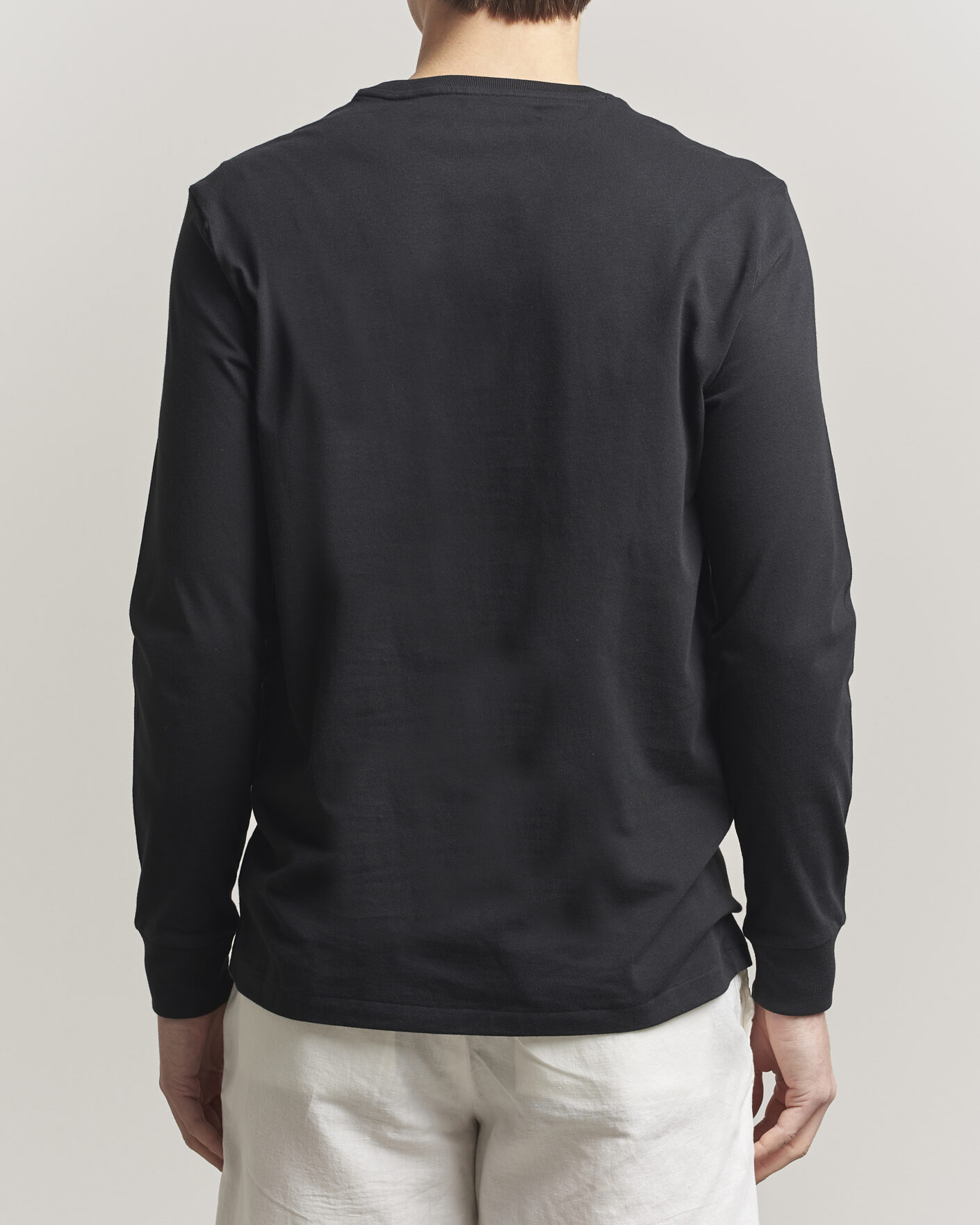 Heren | T-shirts | Polo Ralph Lauren | Long Sleeve Crew Neck Tee Polo Black