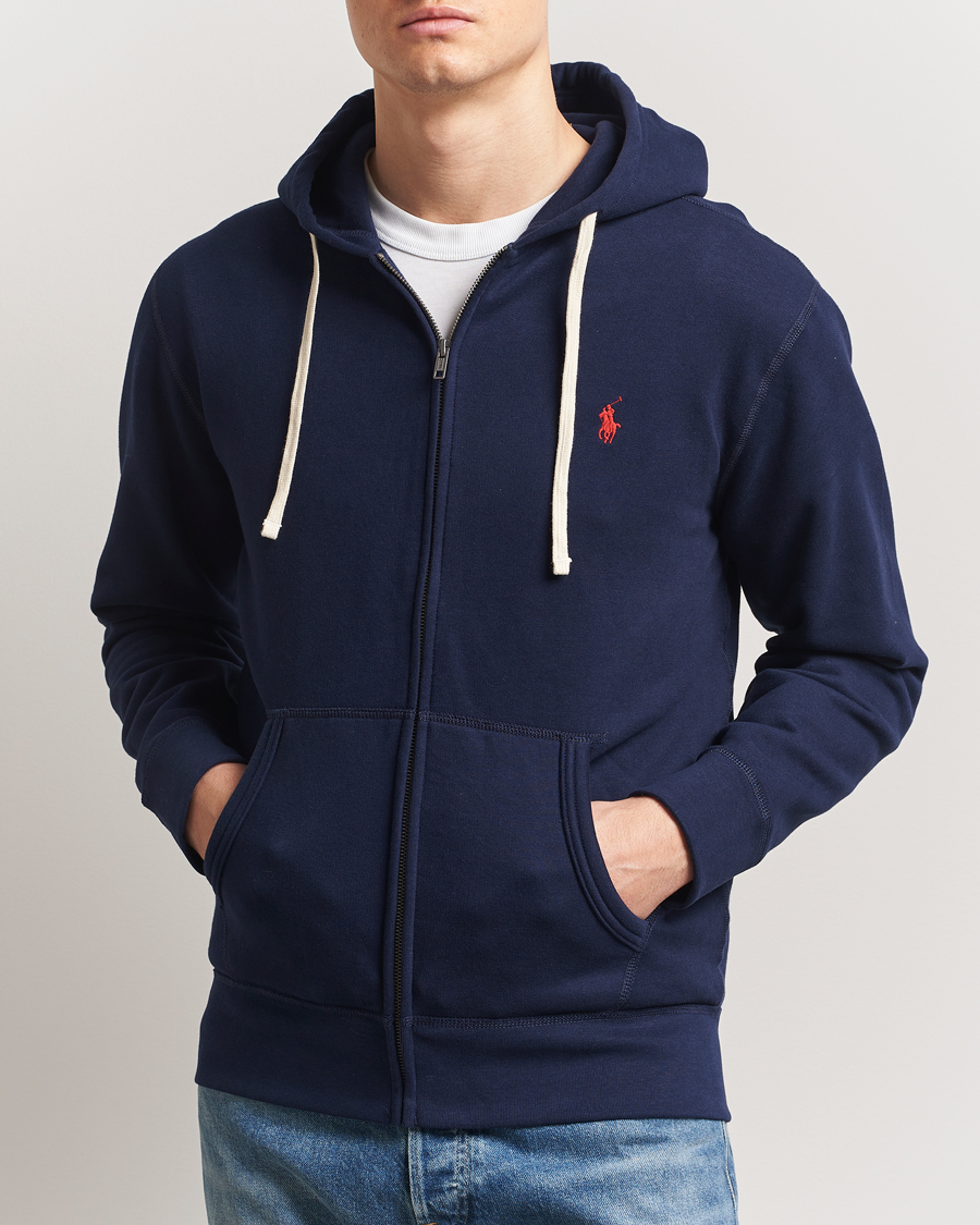 Heren | Truien | Polo Ralph Lauren | Fleece Full Zip Hoodie Cruise Navy