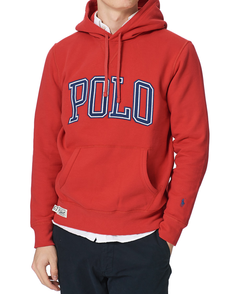 Heren | Truien | Polo Ralph Lauren | Logo Hoodie Starboard Red
