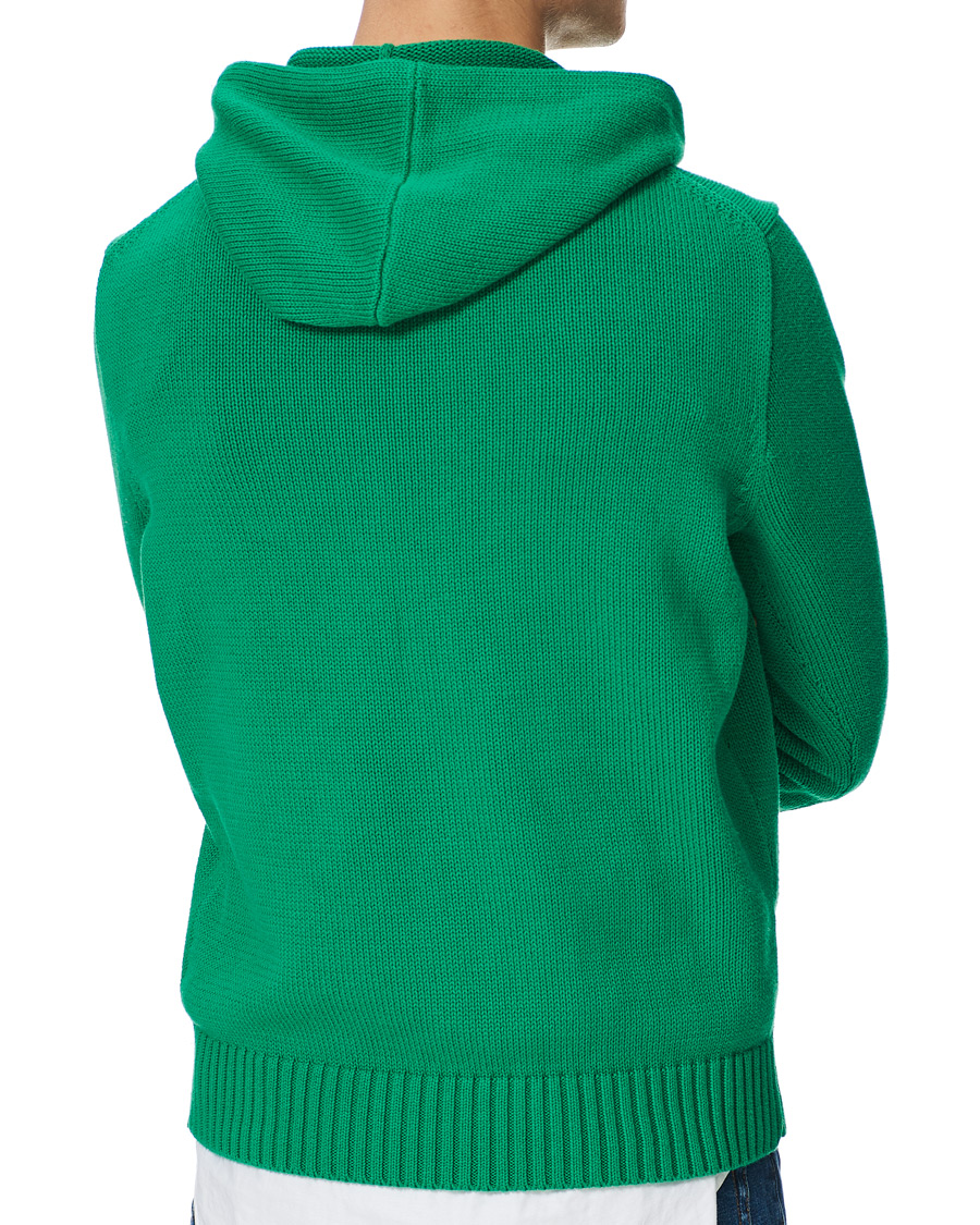 Homme | Pulls Et Tricots | Polo Ralph Lauren | Knitted Ivy Bear Hoodie Cruise Green
