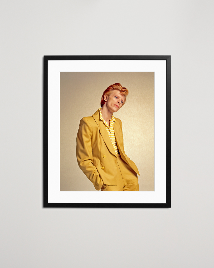 Homme | | Sonic Editions | Framed David Bowie In Yellow Suit