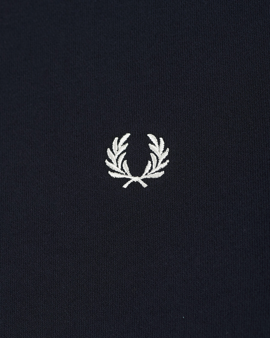 Heren | Truien | Fred Perry | Tipped Hoodie Navy