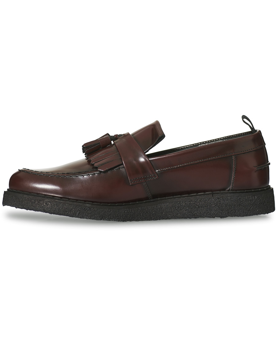 Homme | Fred Perry George Cox Tassel Loafers Oxblood | Fred Perry | George Cox Tassel Loafers Oxblood