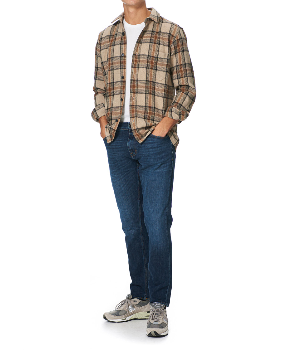 Heren | Overhemden | Samsøe Samsøe | Samsøe & Samsøe Waltones Recycled Overshirt Humus