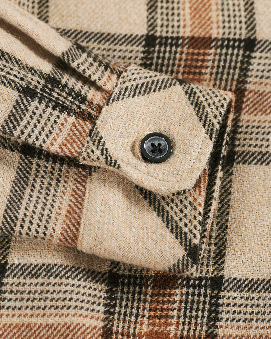 Heren | Overhemden | Samsøe Samsøe | Samsøe & Samsøe Waltones Recycled Overshirt Humus