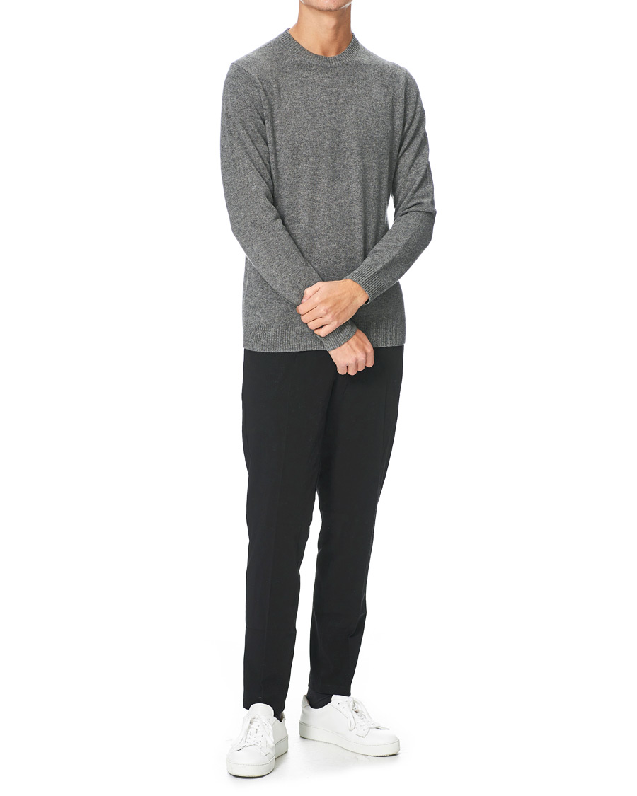 Homme | Pulls Et Tricots | Samsøe Samsøe | Samsøe & Samsøe Nobis Cashmere Crew Neck Grey Mel