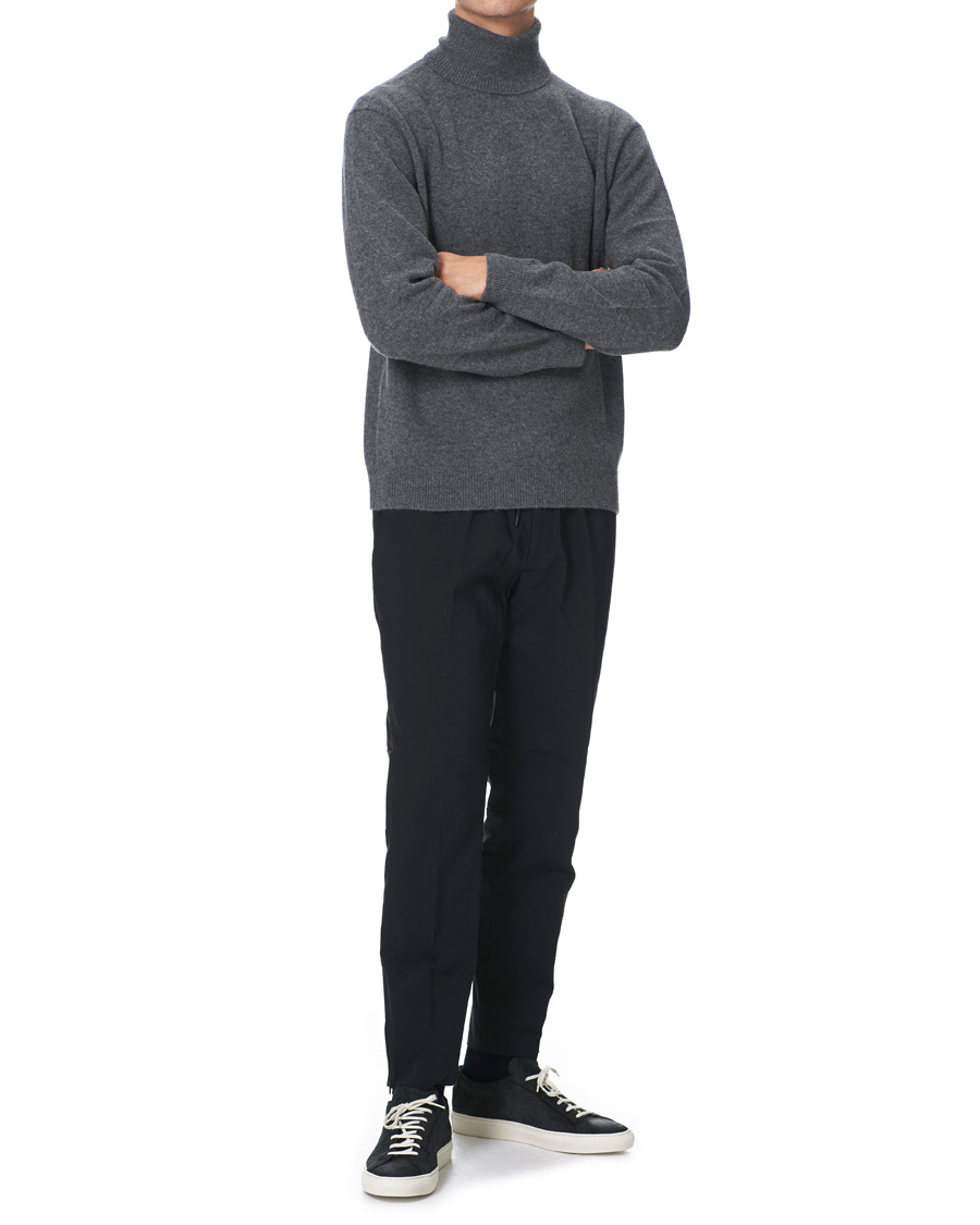 Homme | Pulls Et Tricots | Samsøe Samsøe | Samsøe & Samsøe Viktor Knitted Wool Rollneck Grey Mel