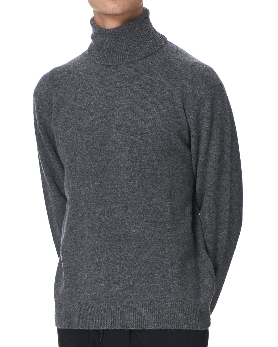 Homme | Pulls Et Tricots | Samsøe Samsøe | Samsøe & Samsøe Viktor Knitted Wool Rollneck Grey Mel