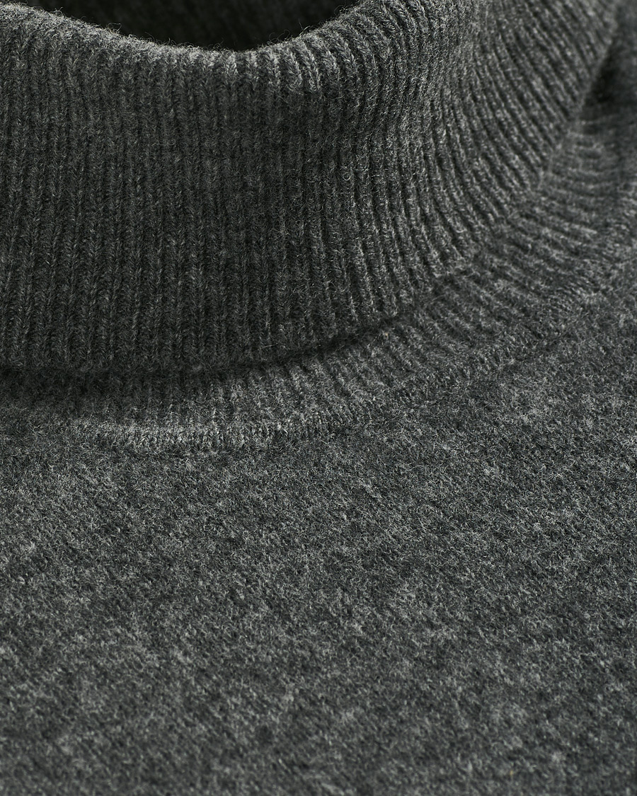 Homme | Pulls Et Tricots | Samsøe Samsøe | Samsøe & Samsøe Viktor Knitted Wool Rollneck Grey Mel