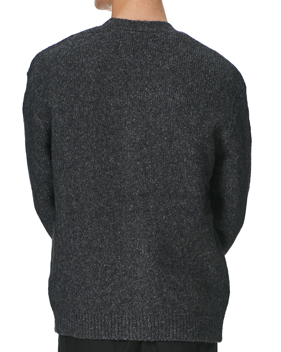 Homme | Pulls Et Tricots | Samsøe Samsøe | Samsøe & Samsøe Alter Merino Wool Cardigan Dark Grey Mel