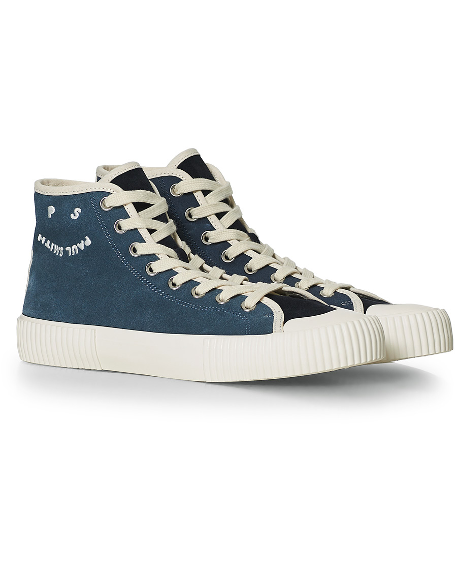 Homme | PS Paul Smith Kibby Canvas High Top Blues | PS Paul Smith | Kibby Canvas High Top Blues