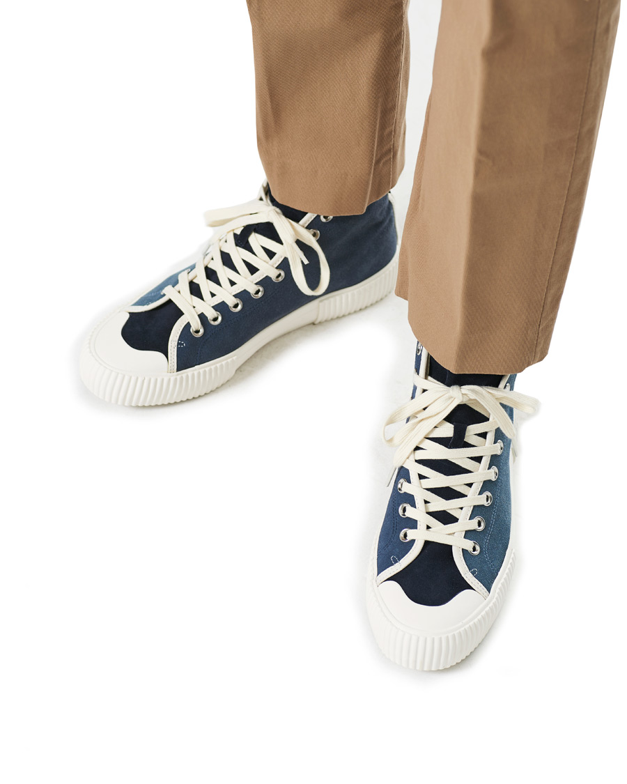 Homme | PS Paul Smith Kibby Canvas High Top Blues | PS Paul Smith | Kibby Canvas High Top Blues