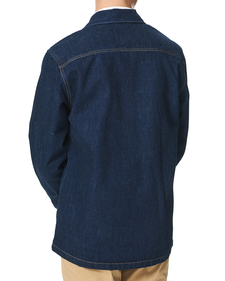 Homme | Chemises | Eton | Washed Denim Overshirt Denim
