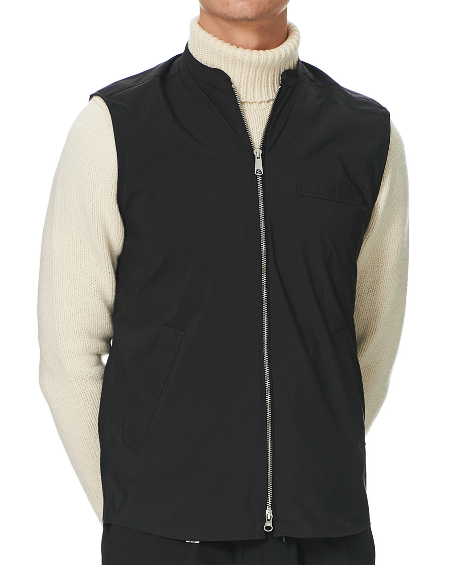 Homme | Manteaux Et Vestes | Eton | Wind Vest Black
