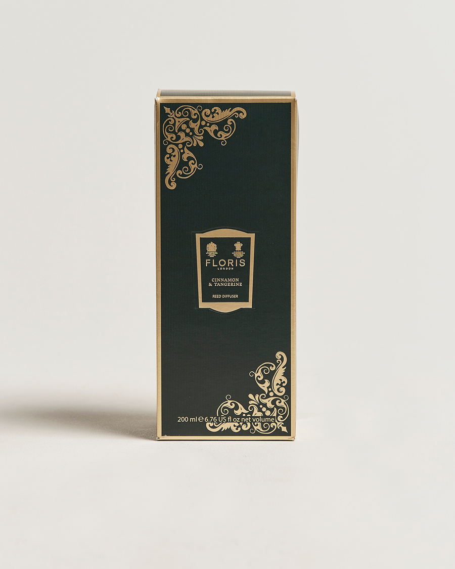 Homme | Floris London Cinnamon & Tangerine Reed Diffuser 200ml | Floris London | Cinnamon & Tangerine Reed Diffuser 200ml