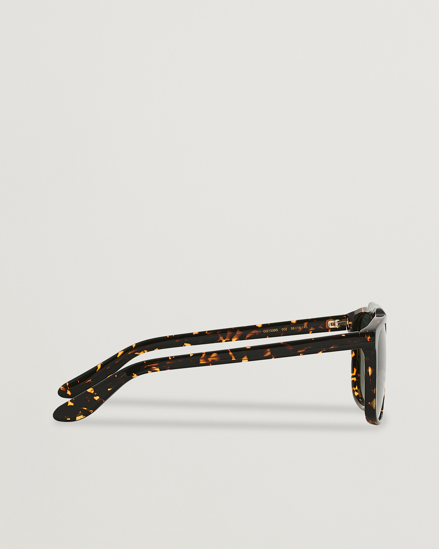 Homme | Gucci GG1039S Sunglasses Havana Green | Gucci | GG1039S Sunglasses Havana Green