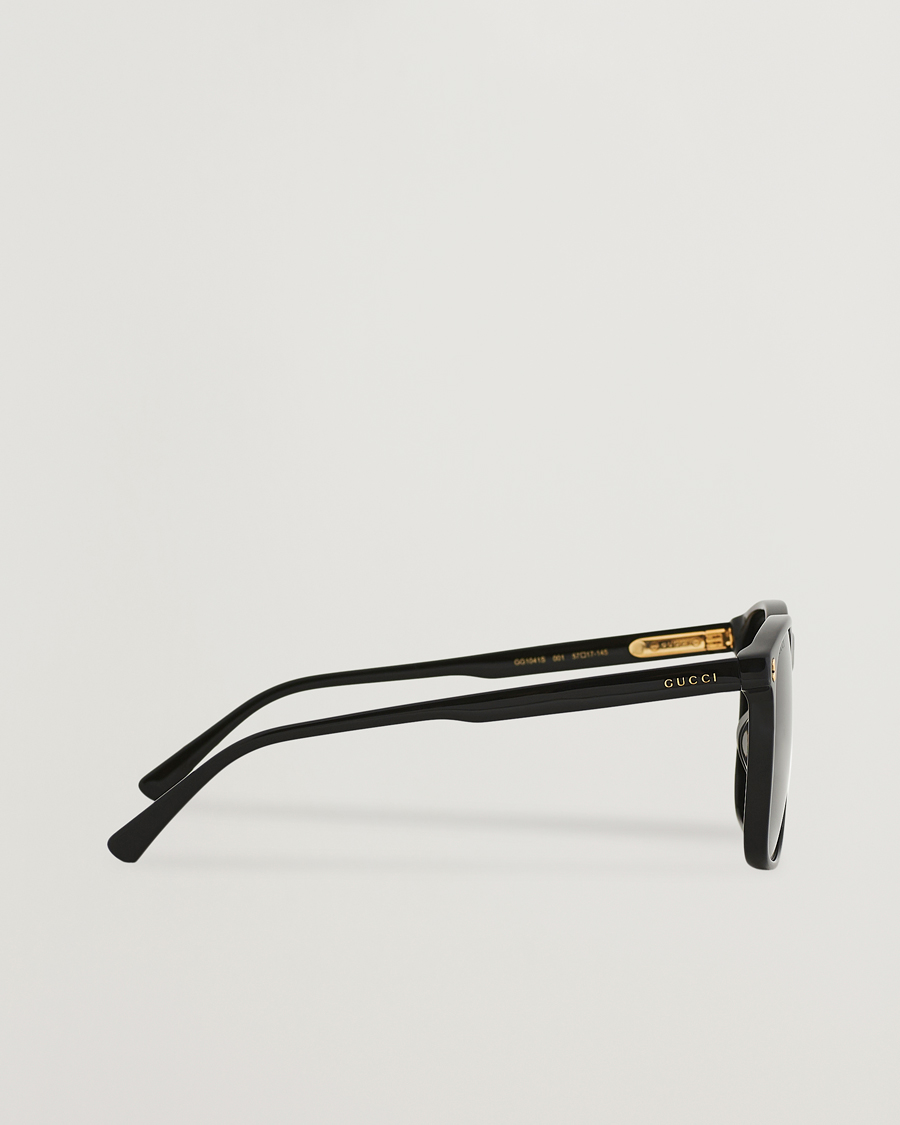 Homme | Gucci GG1041S Sunglasses Black Grey | Gucci | GG1041S Sunglasses Black Grey