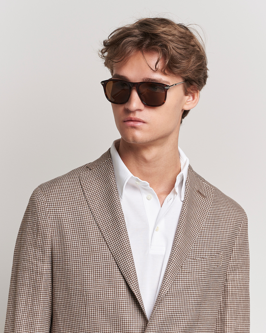 Heren | Brioni BR0094S Sunglasses Havana Brown | Brioni | BR0094S Sunglasses Havana Brown