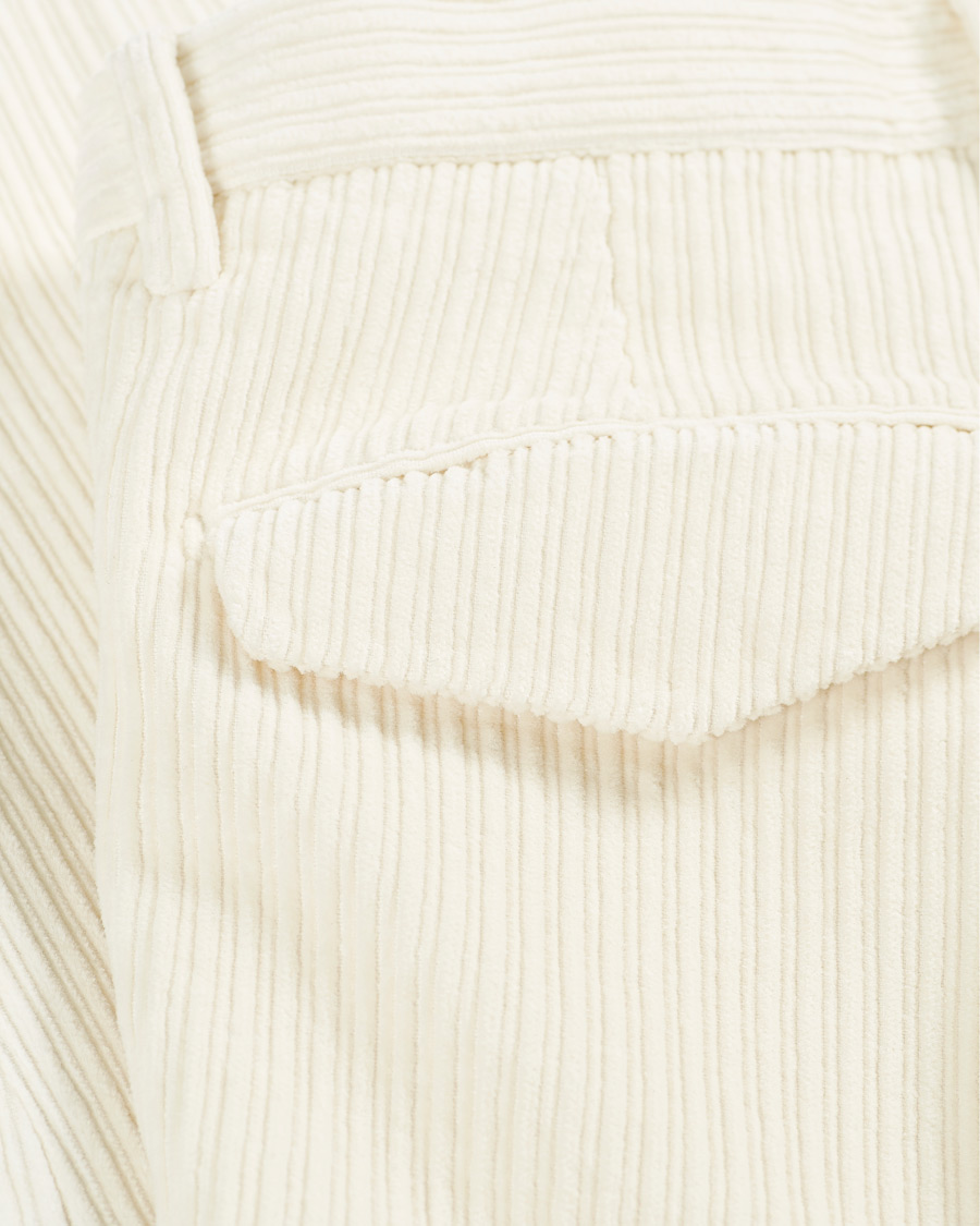 Homme | Pantalons | Briglia 1949 | Easy Fit Cord Trousers Off White