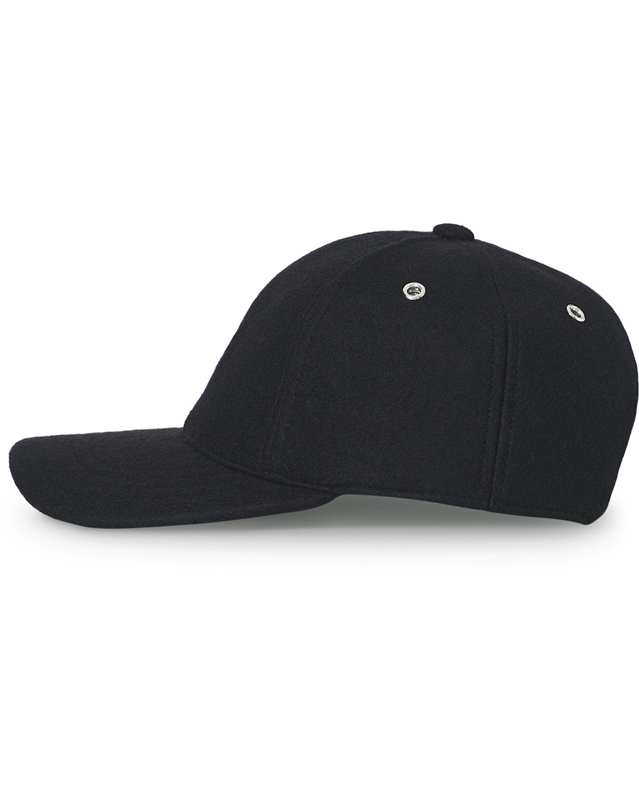 Homme | AMI Felted Wool Cap Black | AMI | Felted Wool Cap Black