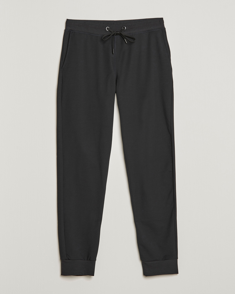 Homme | Pantalons | Sunspel | Active Track Pants Black