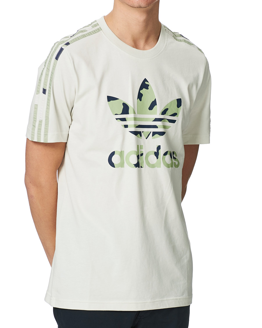 Homme | T-shirts | adidas Originals | Camo Infill Tee White