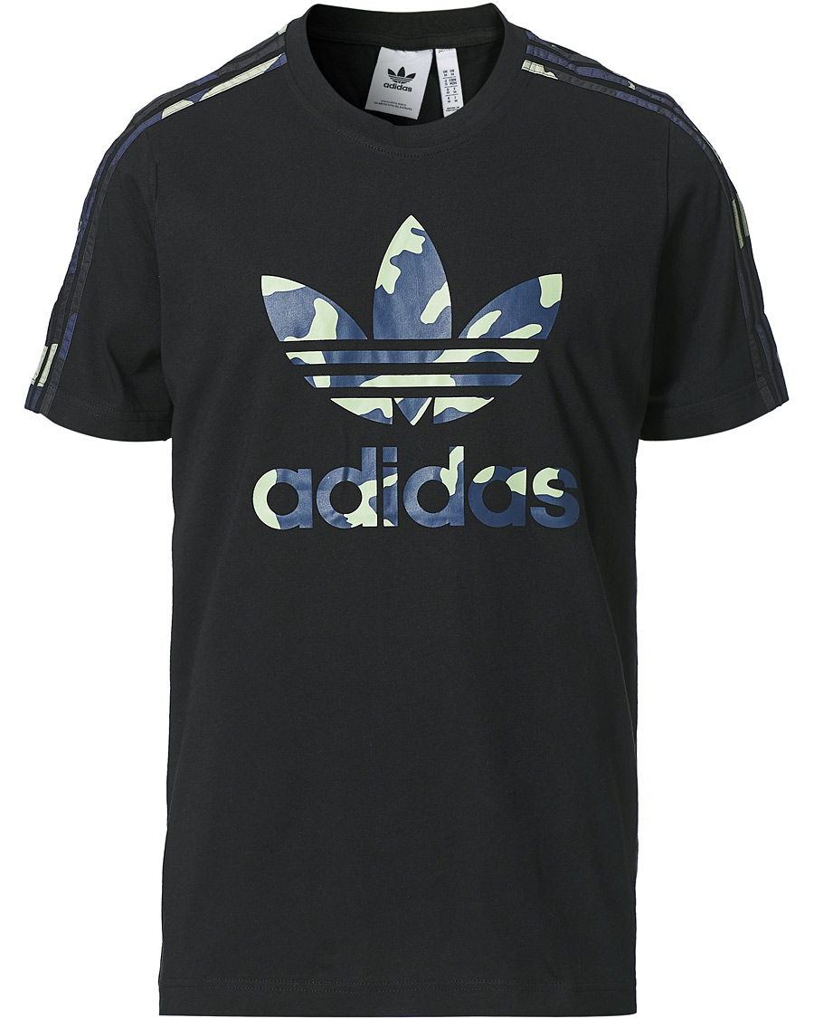 Heren | T-shirts | adidas Originals | Camo Infill Tee Black
