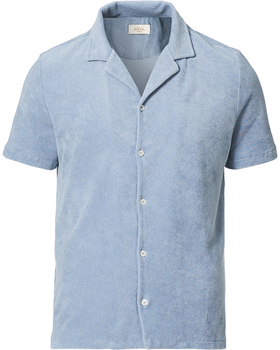 Homme | Chemises | Altea | Terry Bowling Shirt Light Blue