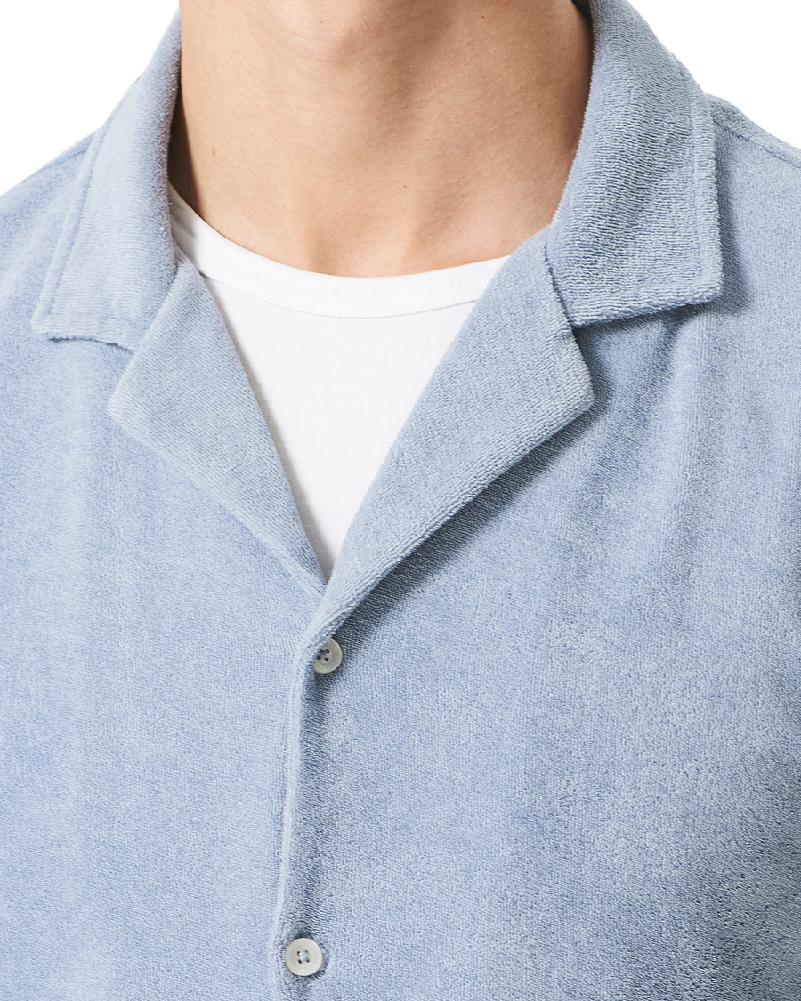 Homme | Chemises | Altea | Terry Bowling Shirt Light Blue