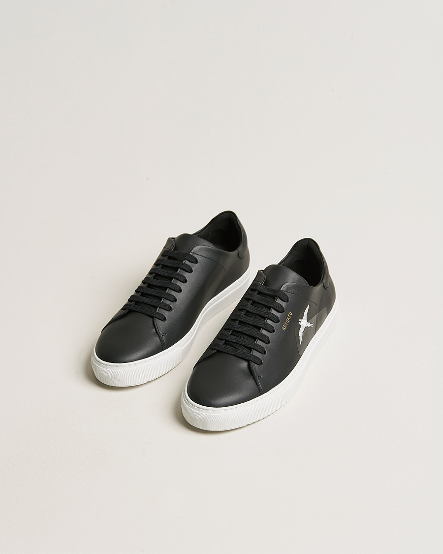 Homme | Axel Arigato Clean 90 Taped Bird Sneaker Black Leather | Axel Arigato | Clean 90 Taped Bird Sneaker Black Leather