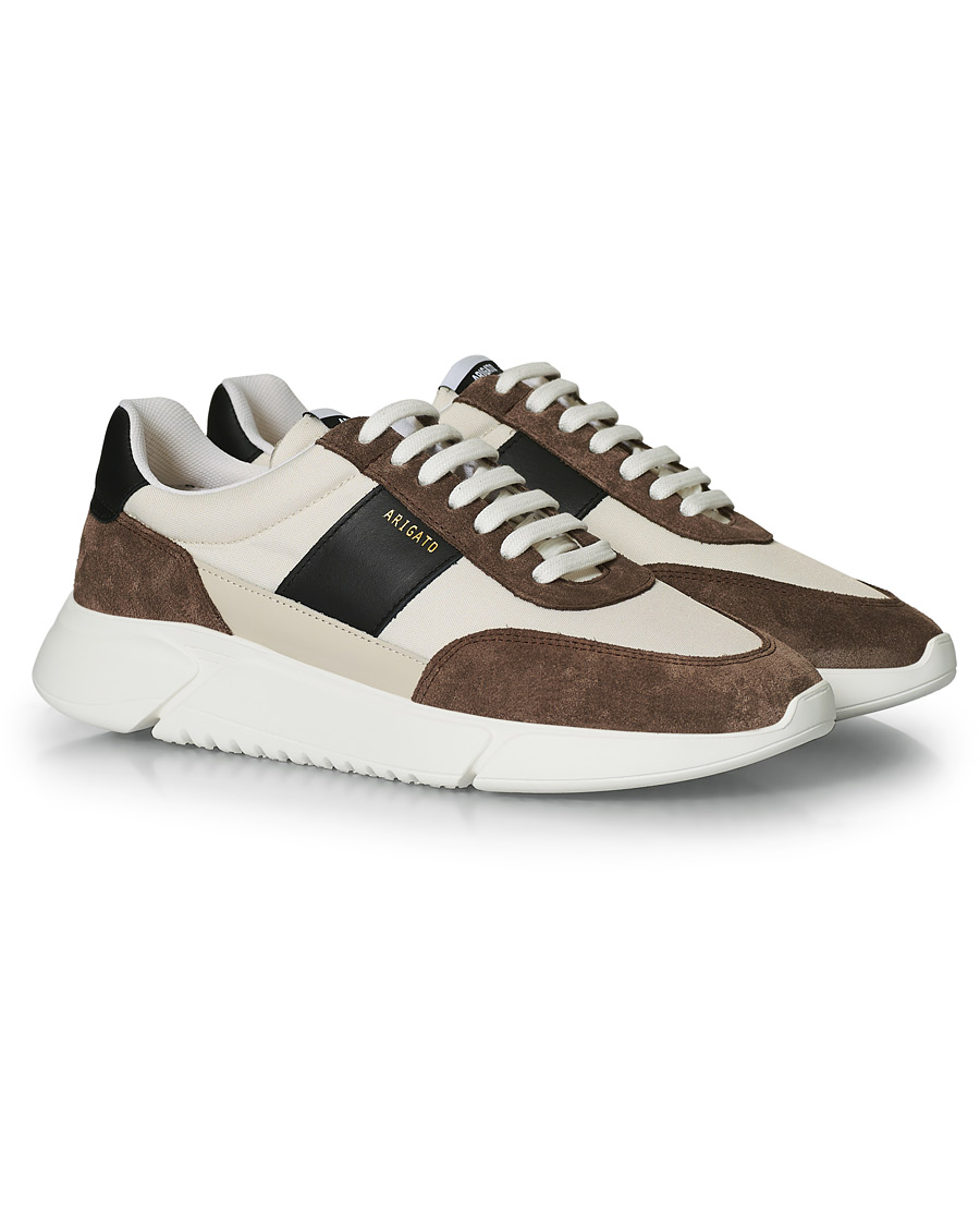 Homme | Axel Arigato Genesis Vintage Runner Sneaker Beige/Brown/Black | Axel Arigato | Genesis Vintage Runner Sneaker Beige/Brown/Black