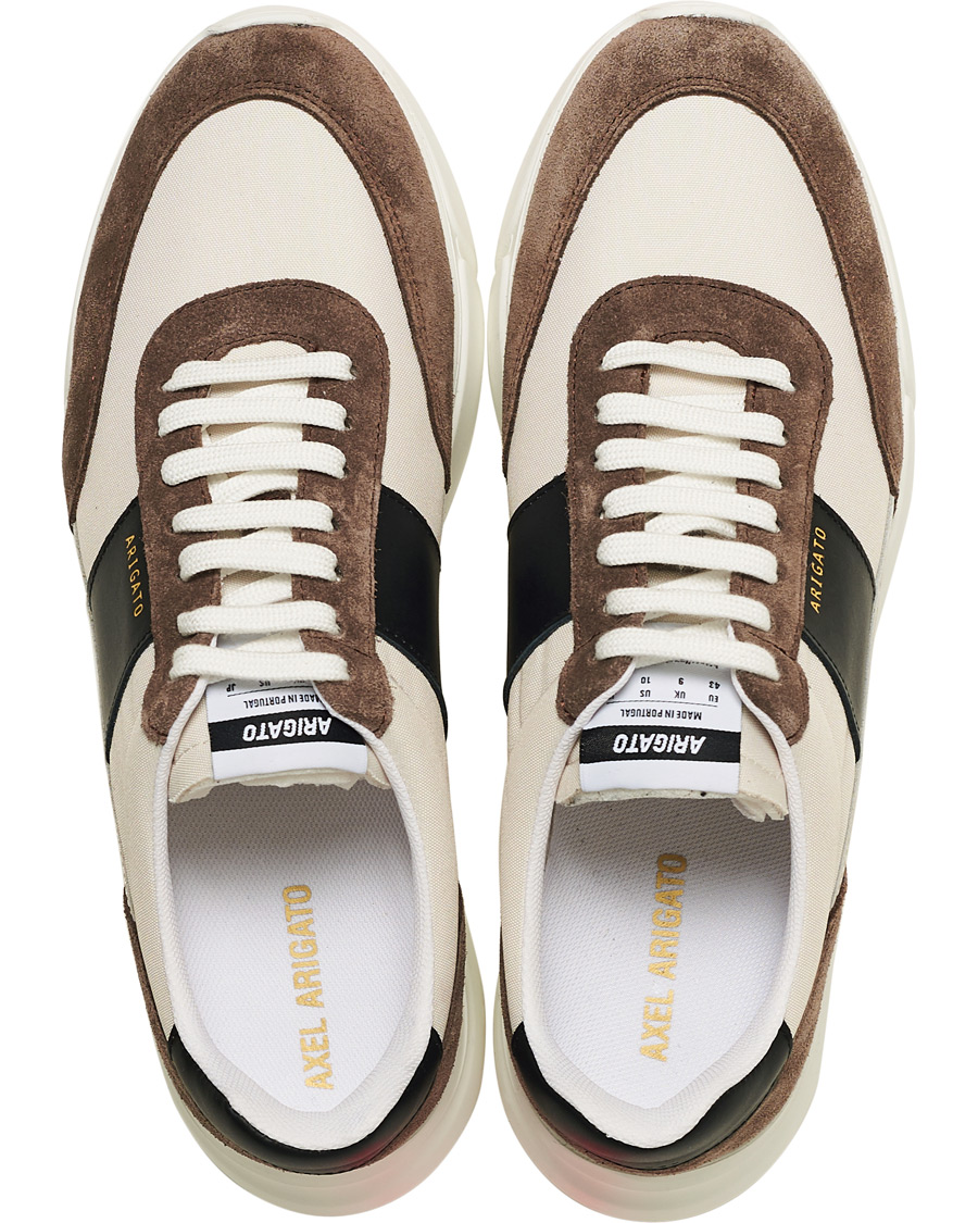 Homme | Axel Arigato Genesis Vintage Runner Sneaker Beige/Brown/Black | Axel Arigato | Genesis Vintage Runner Sneaker Beige/Brown/Black