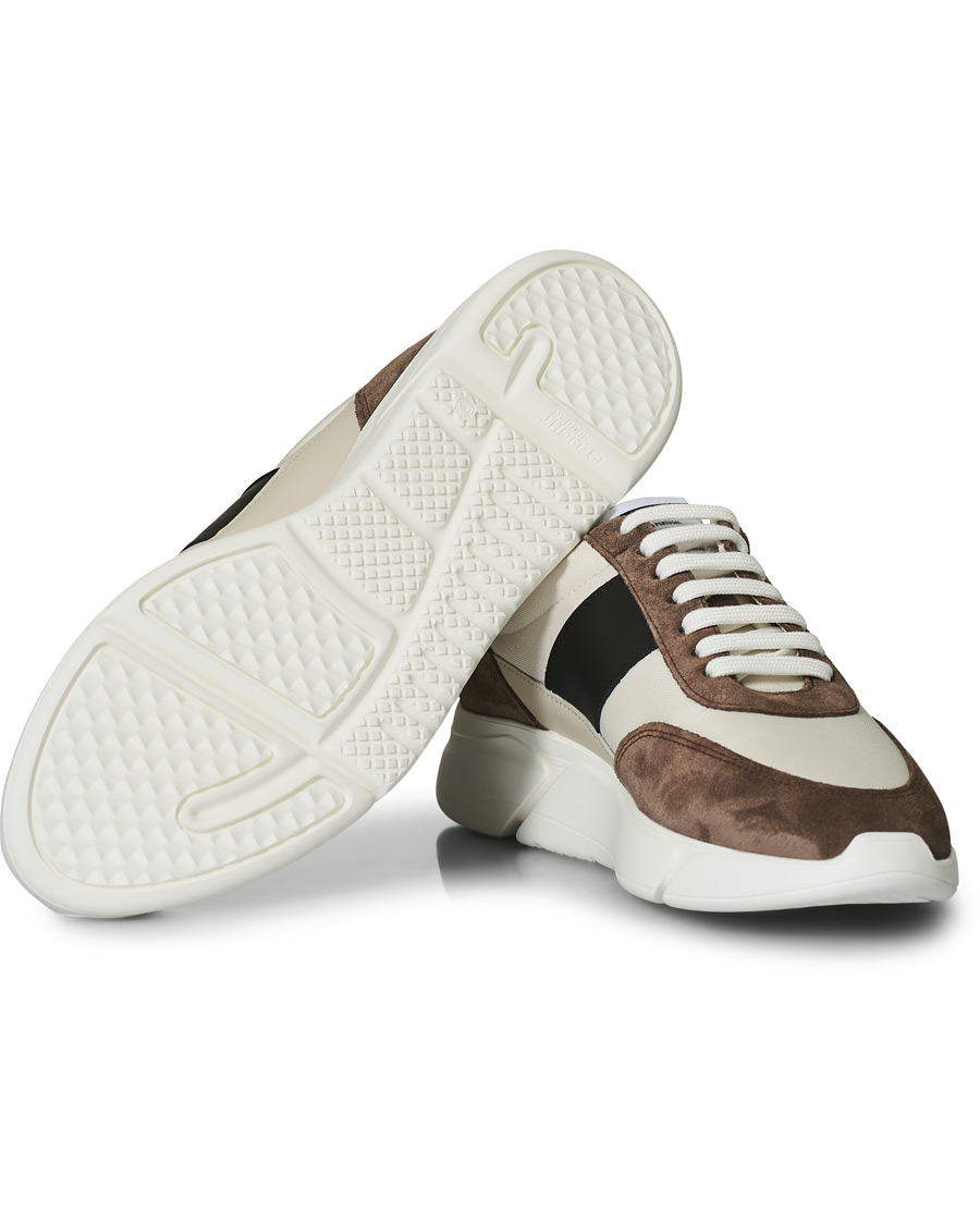 Homme | Axel Arigato Genesis Vintage Runner Sneaker Beige/Brown/Black | Axel Arigato | Genesis Vintage Runner Sneaker Beige/Brown/Black