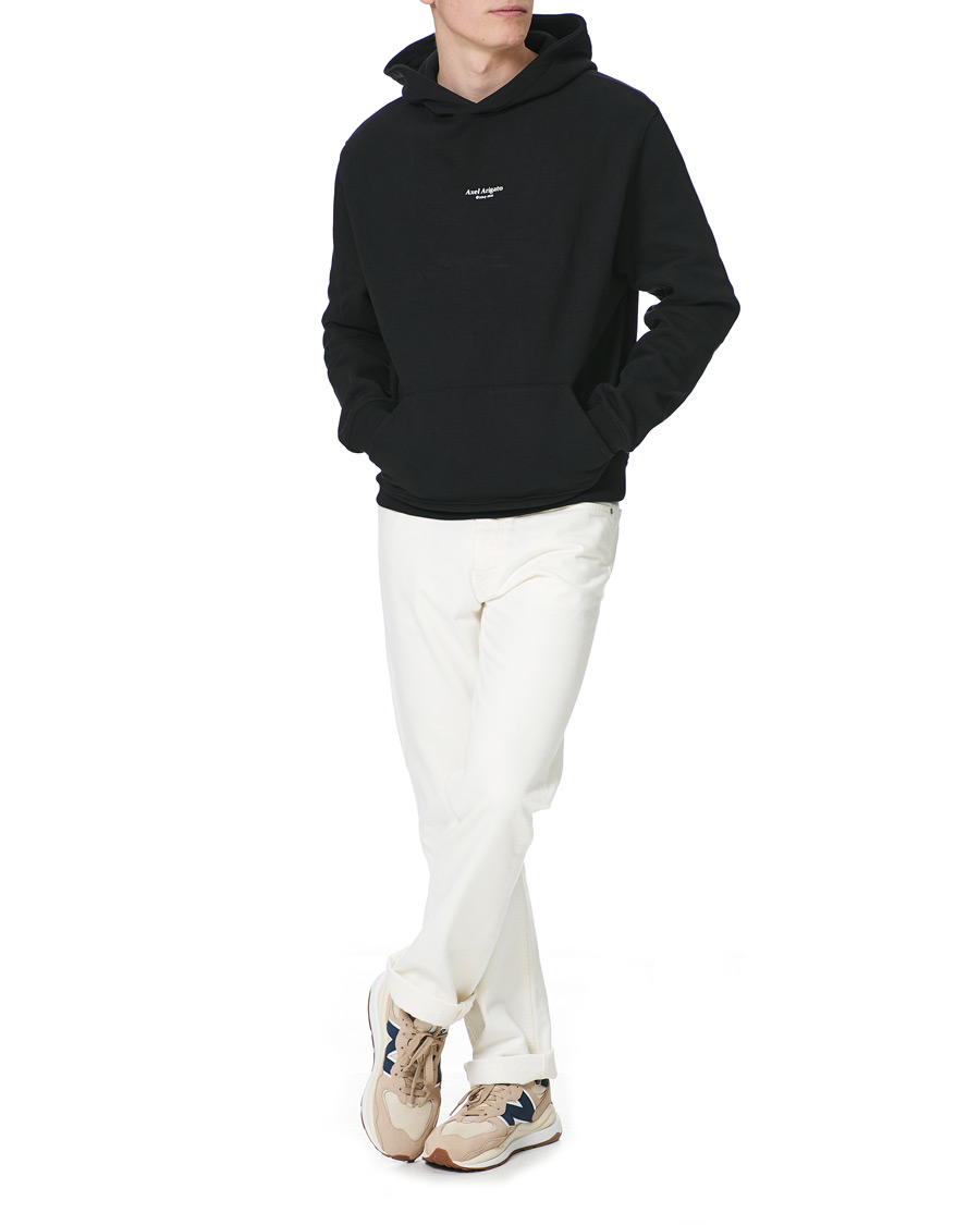 Homme | Pulls Et Tricots | Axel Arigato | Focus Logo Hoodie Black
