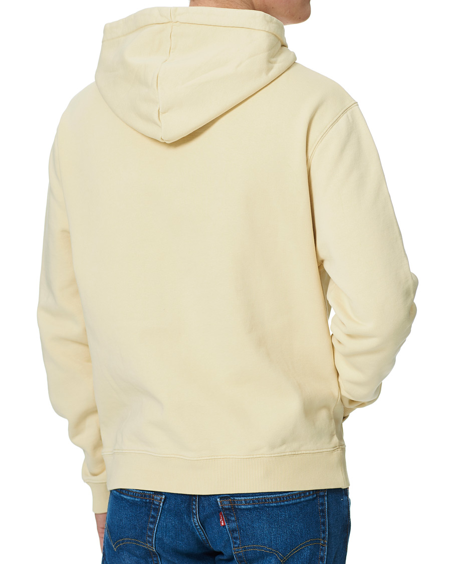 Homme | Pulls Et Tricots | Axel Arigato | Focus Logo Hoodie Natural Yellow