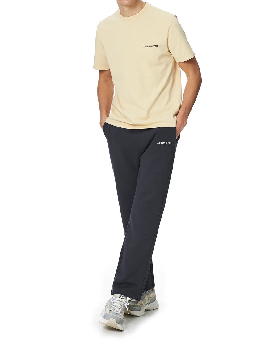 Heren | T-shirts | Axel Arigato | London Tee Natural Yellow