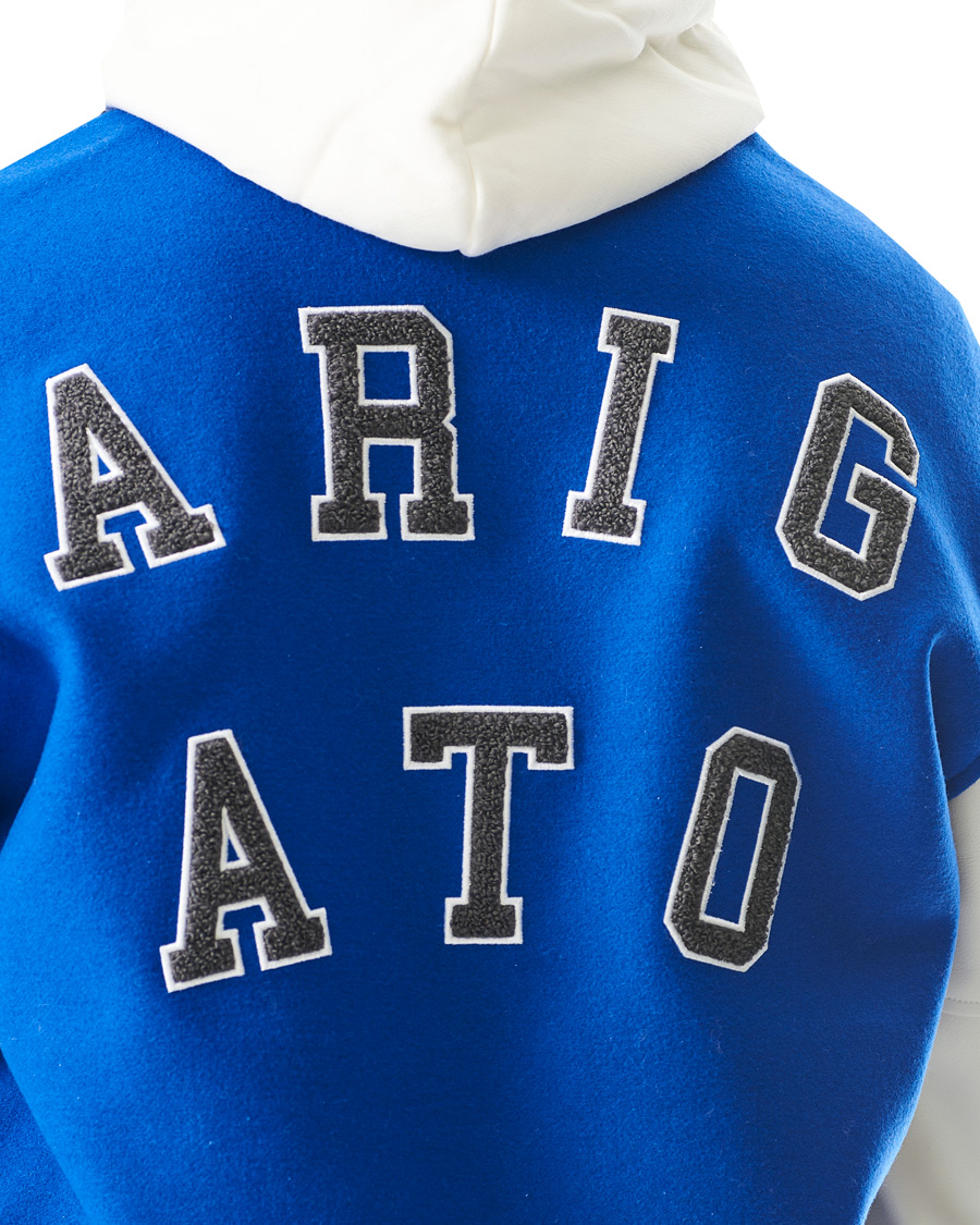 Homme | Manteaux Et Vestes | Axel Arigato | Mayday Varsity Bomber Jacket Klein Blue