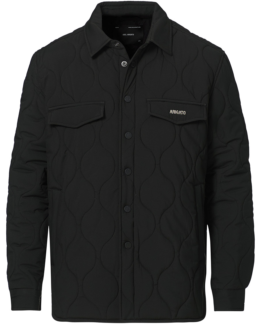 Homme | Chemises | Axel Arigato | Puzzle Overshirt Black