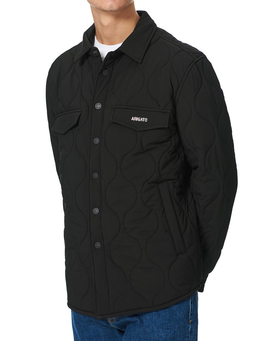 Homme | Chemises | Axel Arigato | Puzzle Overshirt Black